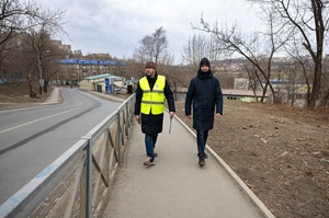 Росавтодор проверяет отремонтированные по нацпроекту дороги Владивостока